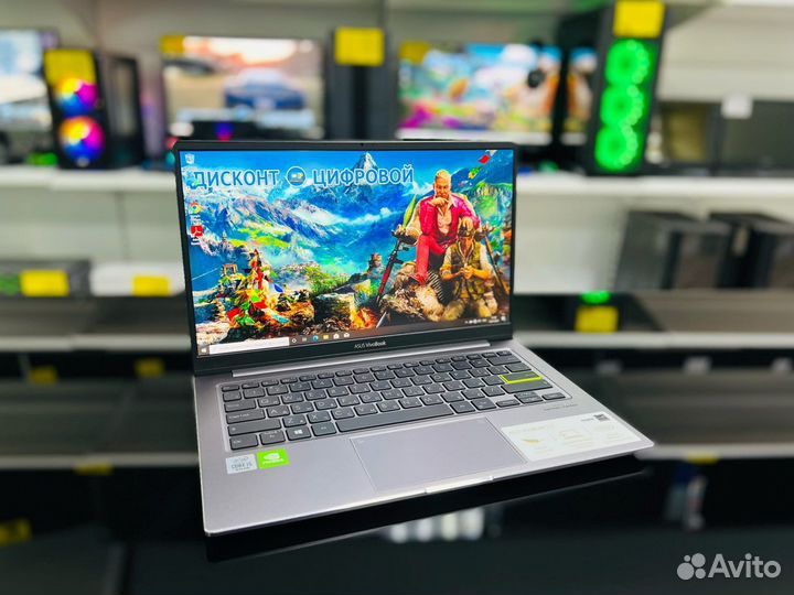 Ультрабук Asus/i5-10Gen/IPS/8GB/256GB/Nvidia mx350