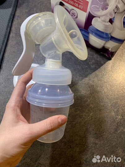 Молокоотсос avent ручной