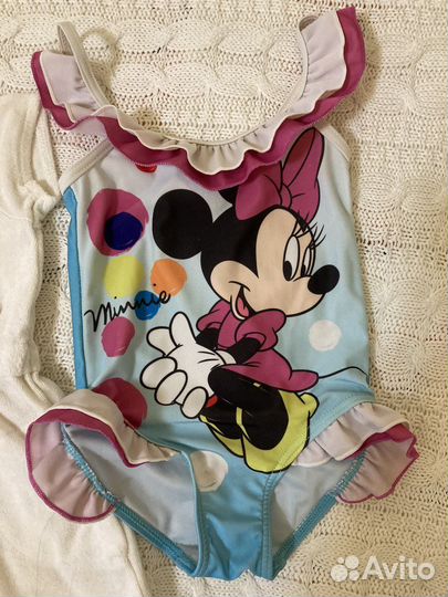 Купальник слитный для девочки 92