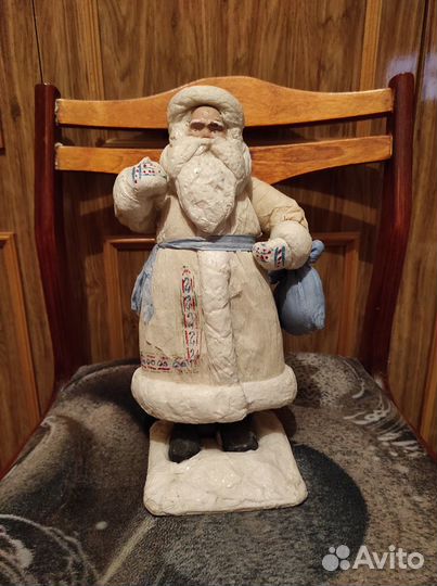 Советский Дед Мороз ватный