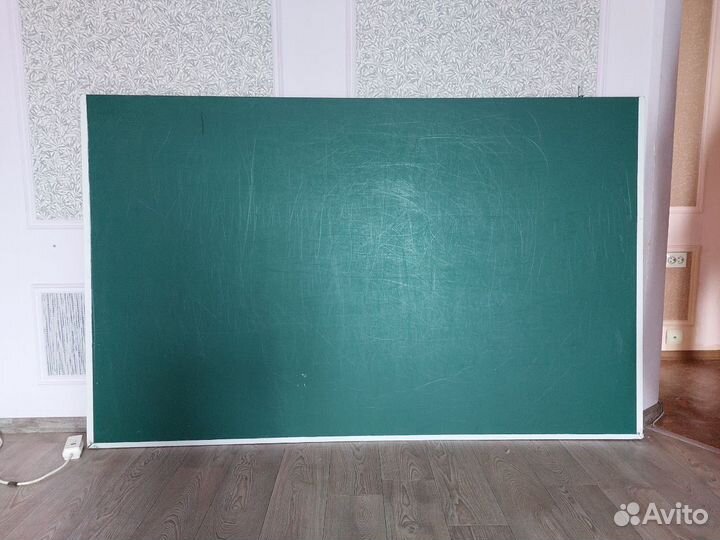 Магнитно- меловая доска