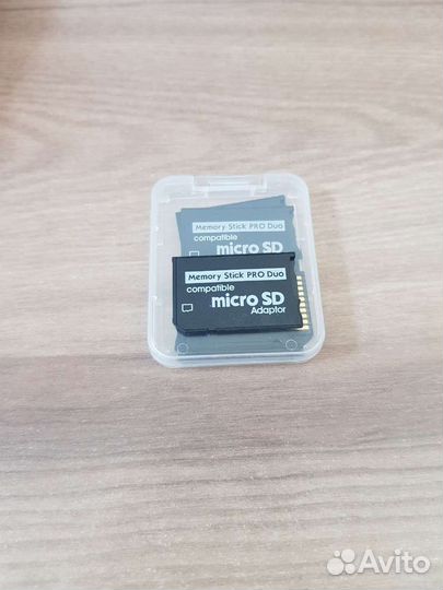 Переходник для PSP Sony Memory Stick (Micro SD)