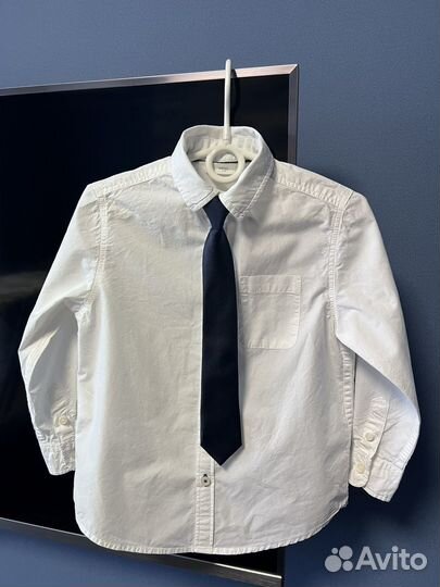 Рубашка zara, брюки H&M, галстук, ремень