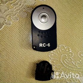 ИК пульт RC6 для ф/а Canon EOS (2 в 1) + батарейка + чехол + инструкция (retail упаковка)