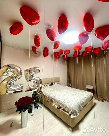 Воздушные шары на 8 марта