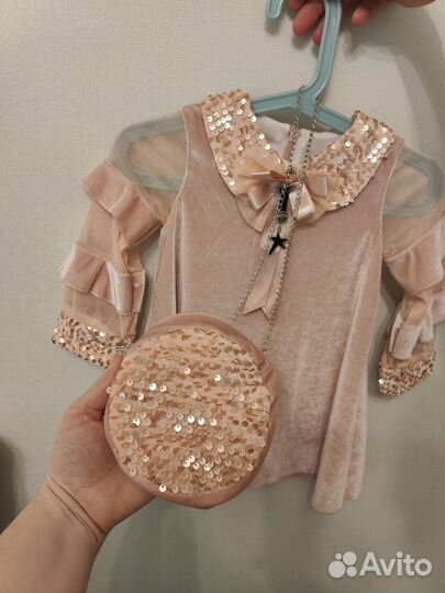 Платье нарядное для девочки 92 размера