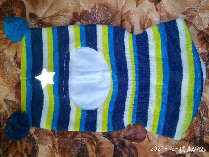 Шапка шлем Tokka Tribe весна- осень новая