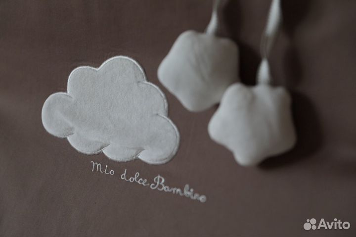 Постельное белье комплект в кроватку для новорождё