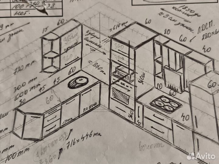 Кухонный гарнитур угловой бу