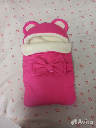 Конверт на выписку зимний для девочки