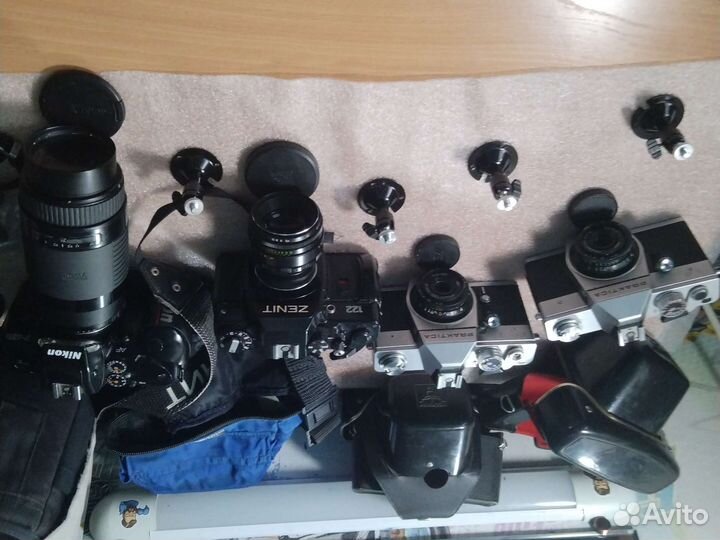 Praktica L2,LTL2., nikon F-401F,zenit122