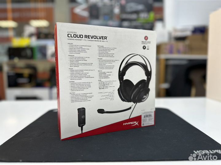 Игровые наушники HyperX Cloud Revolver 7.1