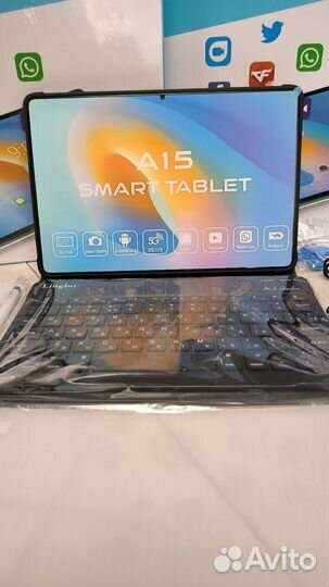 Планшет A15 Lingbo с клавиатурой 4/128гб 13Мп