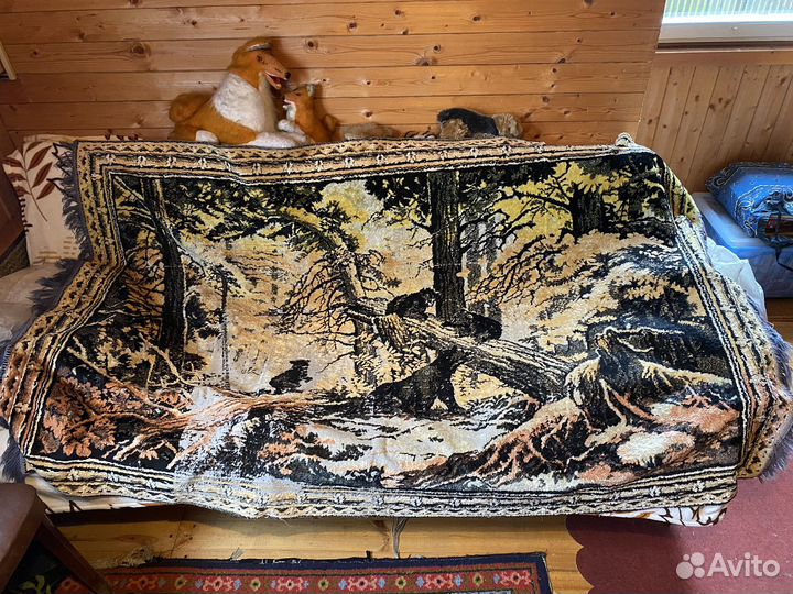 Ковер плюшевый