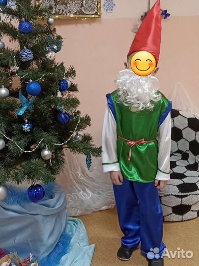 Новогодний костюм гнома