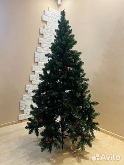 Елка искусственная 180 см бу