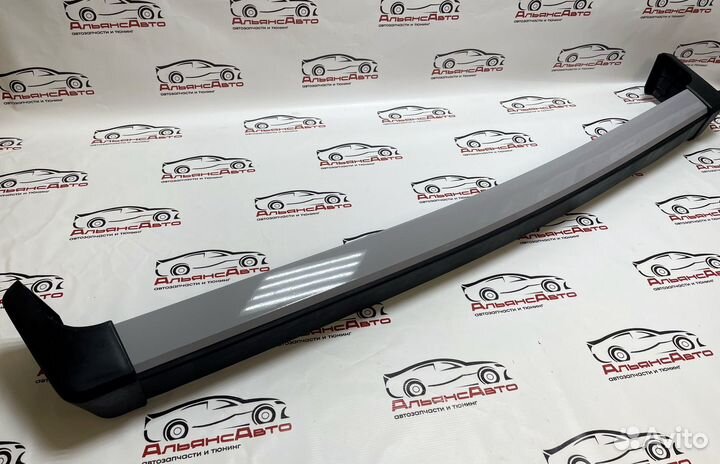 Бампер нива 2121 урбан алюминиевый серый