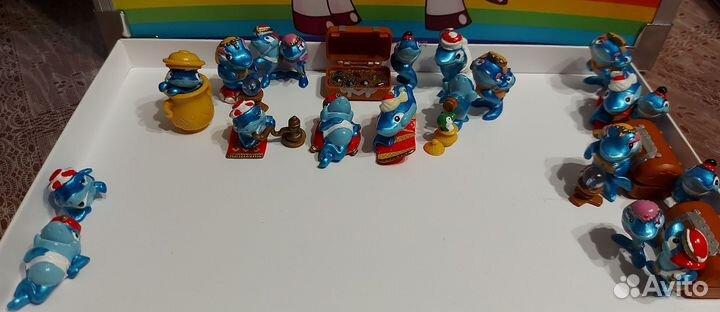 Игрушки из киндера 90х