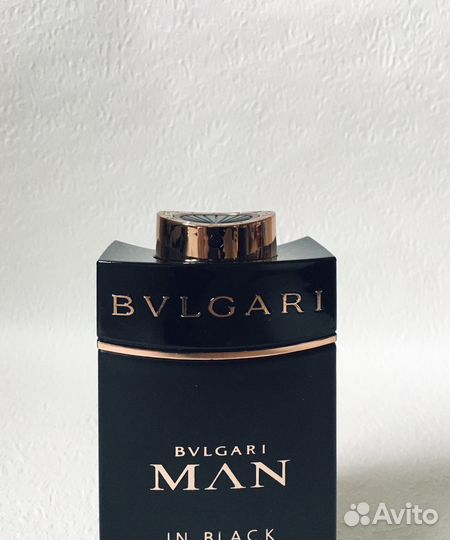 Bvlgari man in black