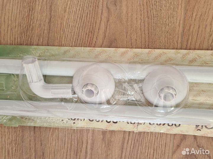 Карниз для шторы в ванной г- образный