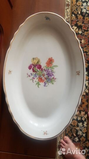 Блюдо фарфор Дуливо