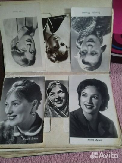 Альбом с почтовыми карточками