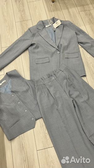 Костюм тройка женский с жилеткой