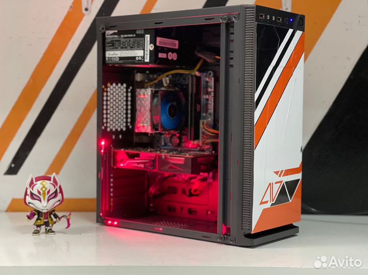 Игровой пк intel core i5/ RX 550 4gb