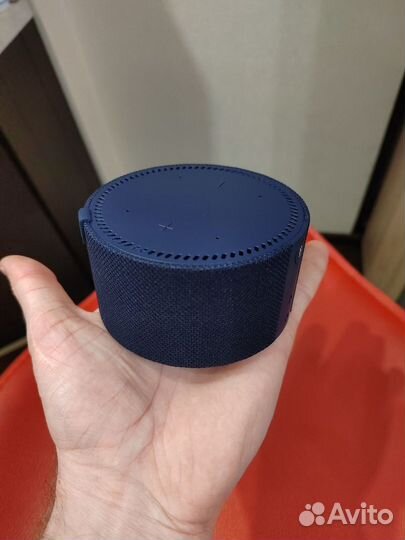 Умная колонка Яндекс Станция Мини с часами, синий