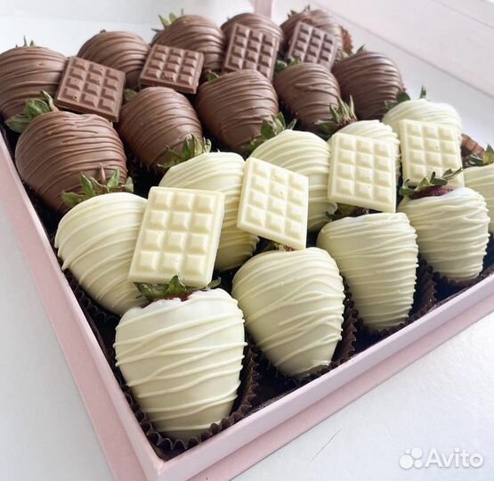 Клубника в бельгийском шоколаде