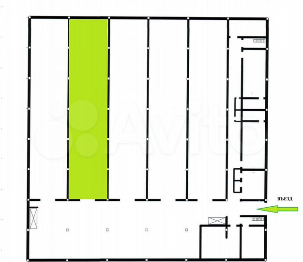 Склад - 325 м²