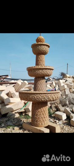 Фонтан из камня