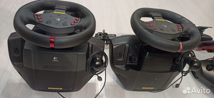 Logitech momo racing и Logitech winman formula gt