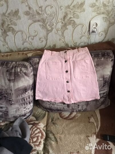 Юбка джинсовая