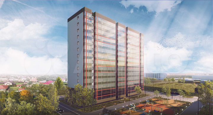 2-к. квартира, 47,2 м², 3/15 эт.