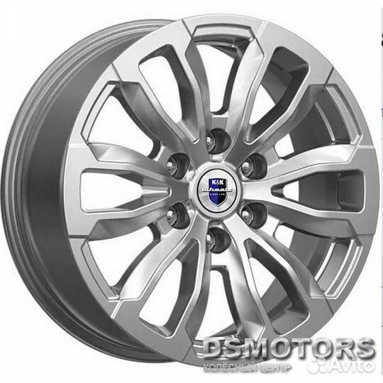 Диски Меконг 7.5/18 6x139.7 ET25 d106.1 дарк плати