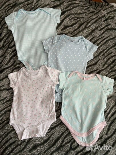 Летняя одежда для девочки, пакетом р.68 3-6 мес