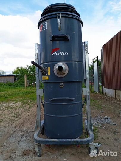Промышленный пылесос delfin dm3el lt100