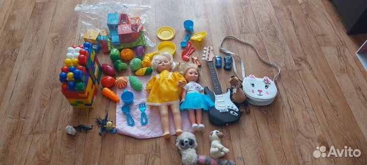 Детские игрушки пакетом для девочки