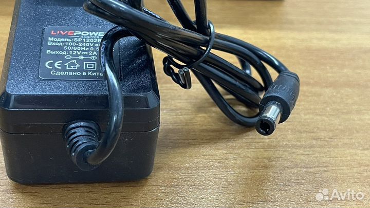 Оптом от 10шт 12В 2А новые блоки питания