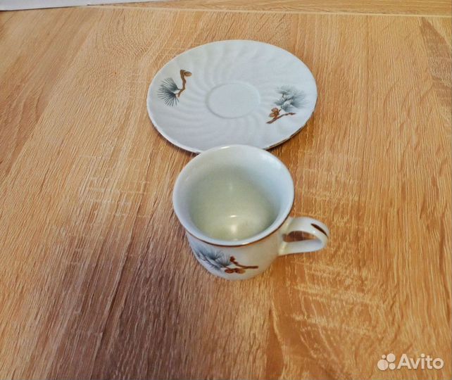 Чашка с блюдцем Fine Porcelain Taiwan