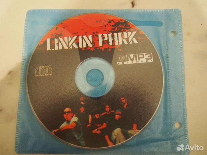 Linkin park CD диск с плакатом 10 альбомов