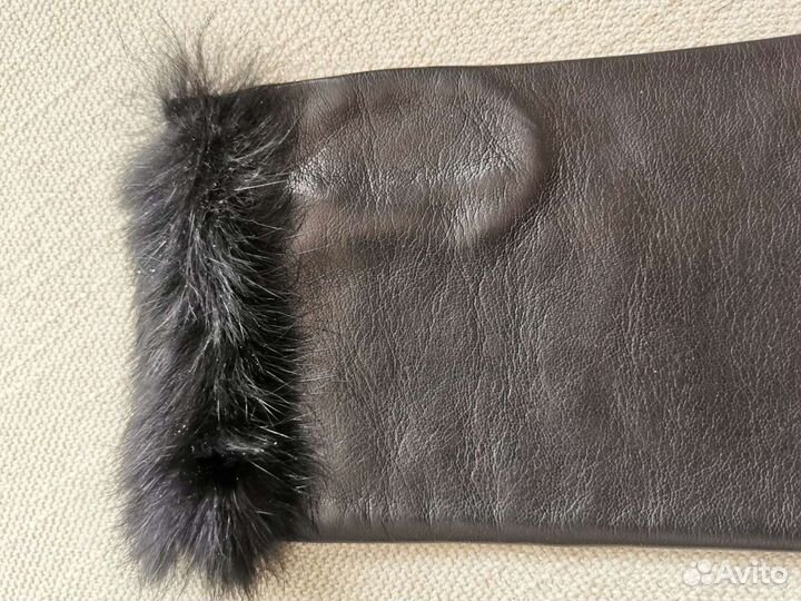 Перчатки-митенки Fabi