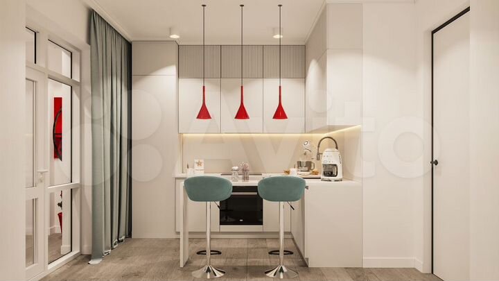 1-к. квартира, 36,4 м², 4/18 эт.