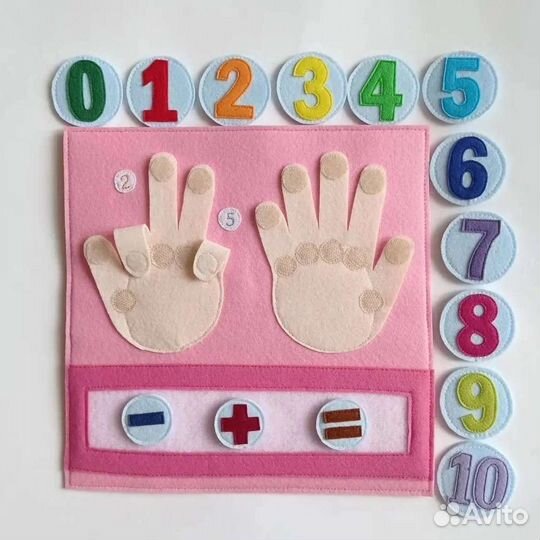 Вязание и книги из фетра на заказ