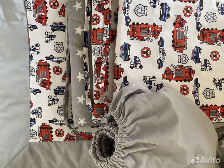 Бортики постельное детское