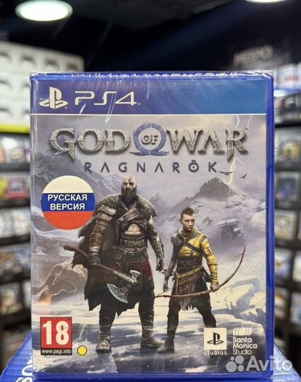 Диски на ps4 god of war