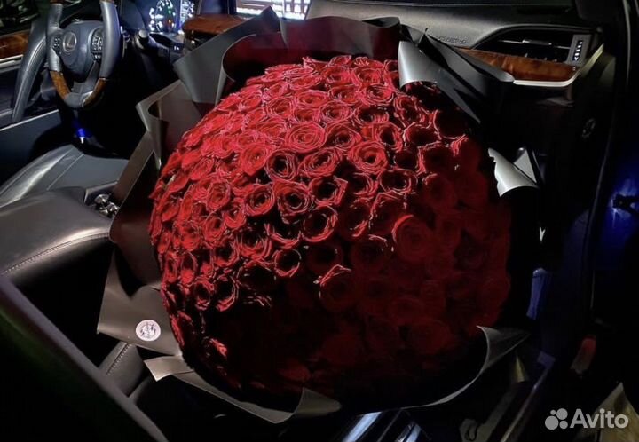 101 роза импортная