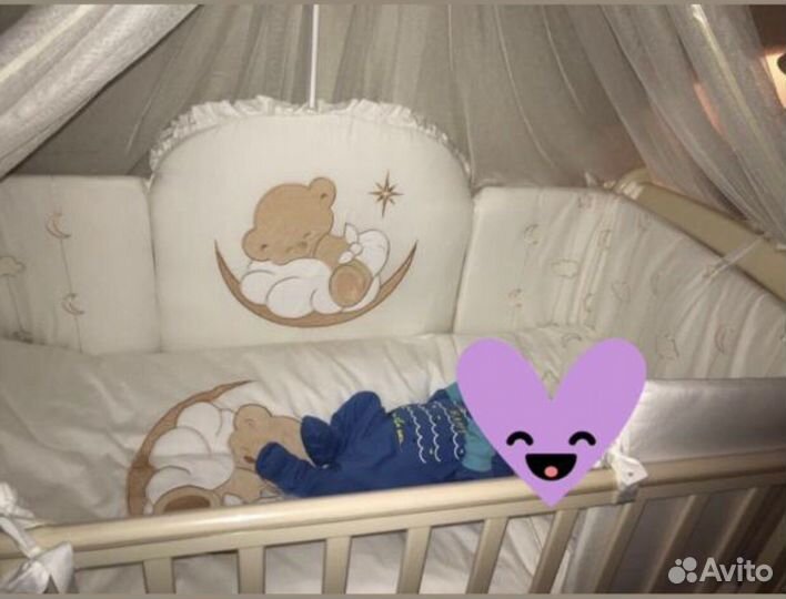 Бортики в кроватку