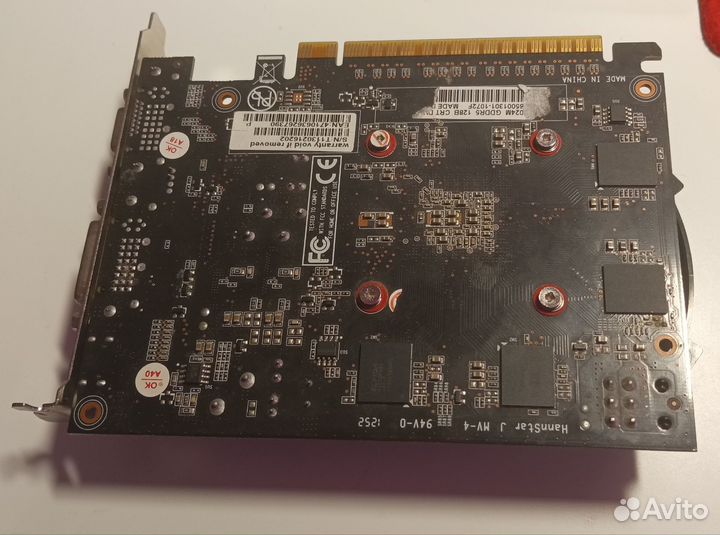 Видеокарта Palit GeForce GTX 650 OC 1 GB DDR5